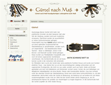 Tablet Screenshot of guertelnachmass.de